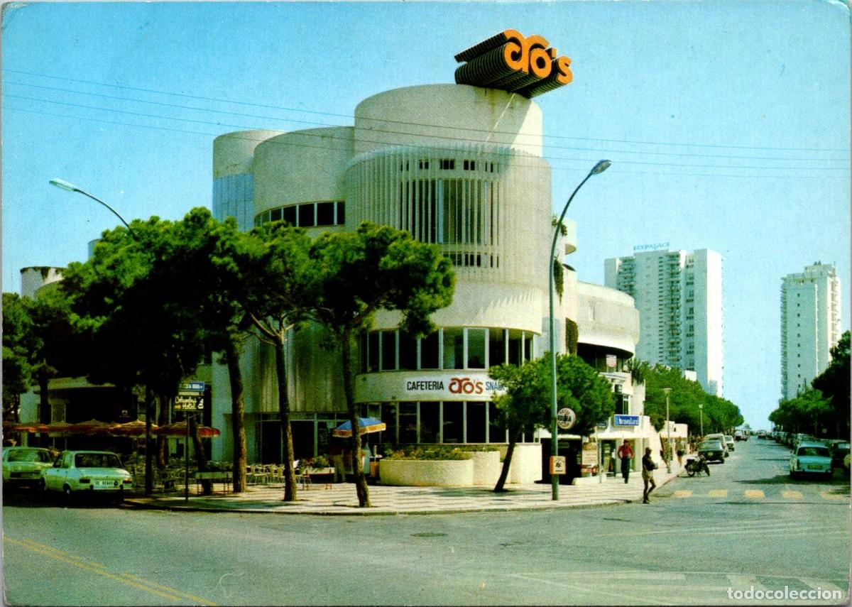 Postales: Playa de Aro - Centro de la poblaci&oacute;n - Perla 1972 - 148x105mm