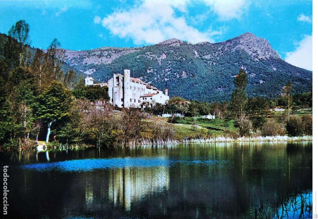 Postkarten: Santa Fe del Montseny. 5033 Hotel y lago FITER. Nueva. Color