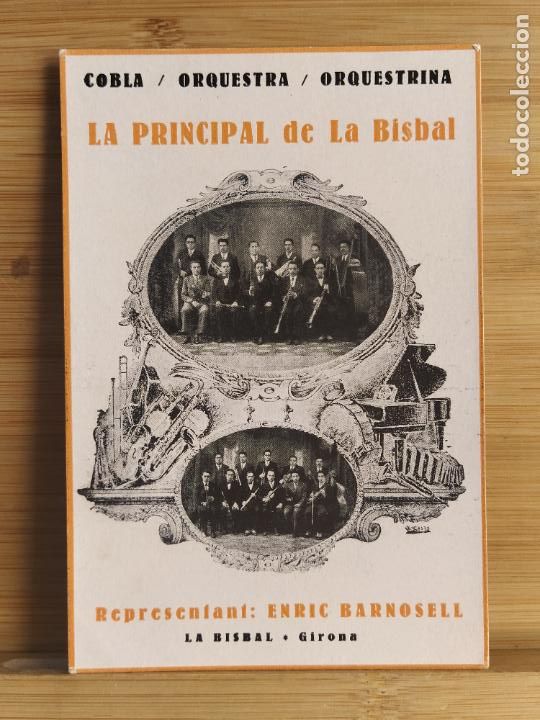 Cartes Postales: ORQUESTRA LA PRINCIPAL DE LA BISBAL-PUBLICITAT-POSTAL ANTIGUA-(105.802)