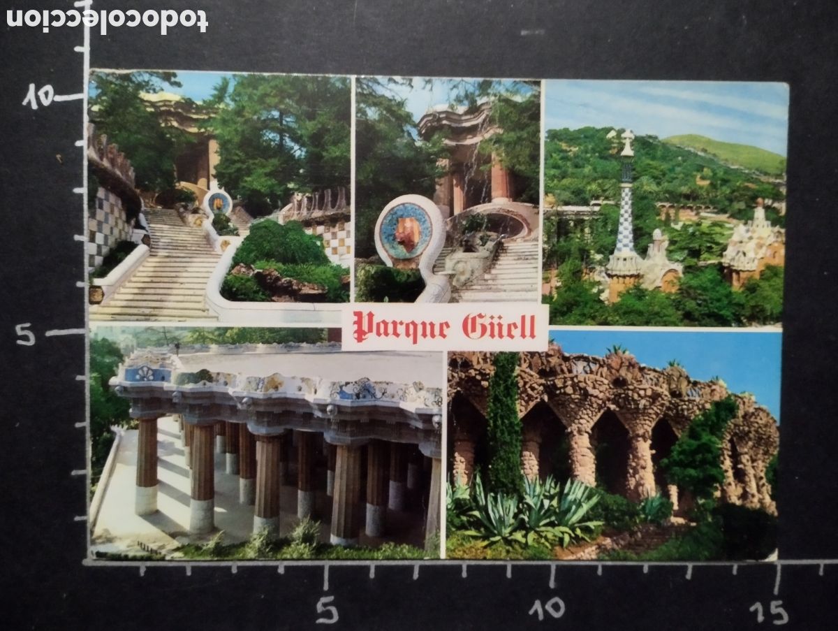 Postales: POSTAL. BARCELONA - PARQUE G&Uuml;ELL - Foto 1