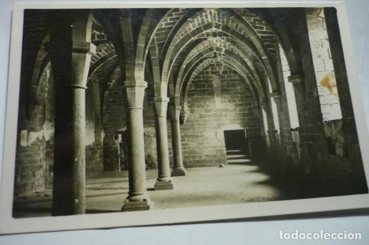 Postales: postal monasterio poblet,.biblioteca cm