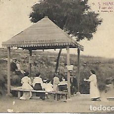 Postales: SANT HILARI SACALM - Nº 9. FONT DEL FERRO - L. ROISIN - CIRCULADA - 1920
