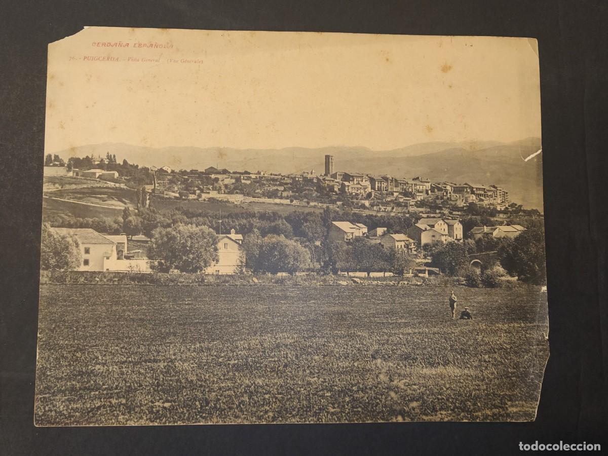 Postales: PUIGCERDA-VISTA GENERAL-LABOUCHE FRERES-76-POSTAL ANTIGUA GIGANTE-VER FOTOS-(V-24.630)