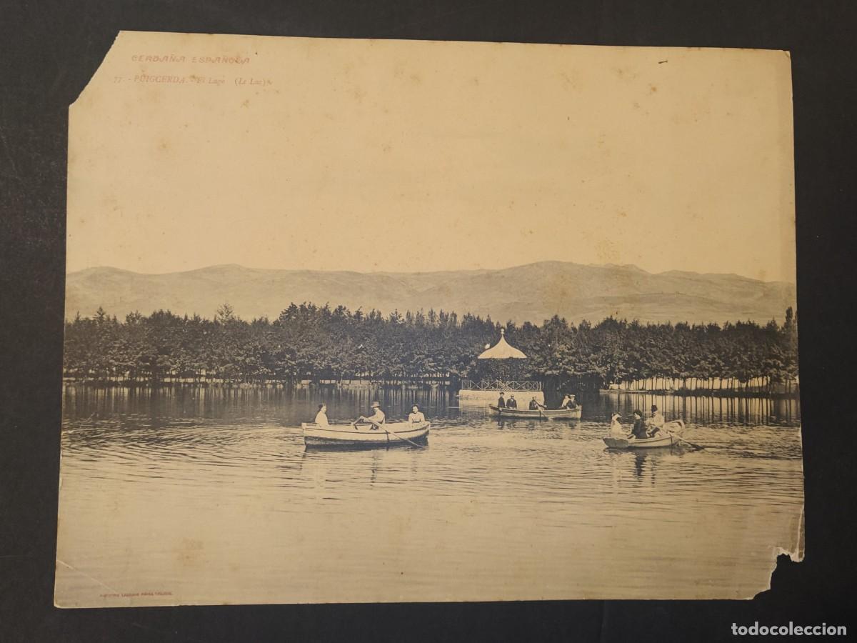 Postales: PUIGCERDA-EL LAGO-LABOUCHE FRERES-77-POSTAL ANTIGUA GIGANTE-VER FOTOS-(V-24.630)