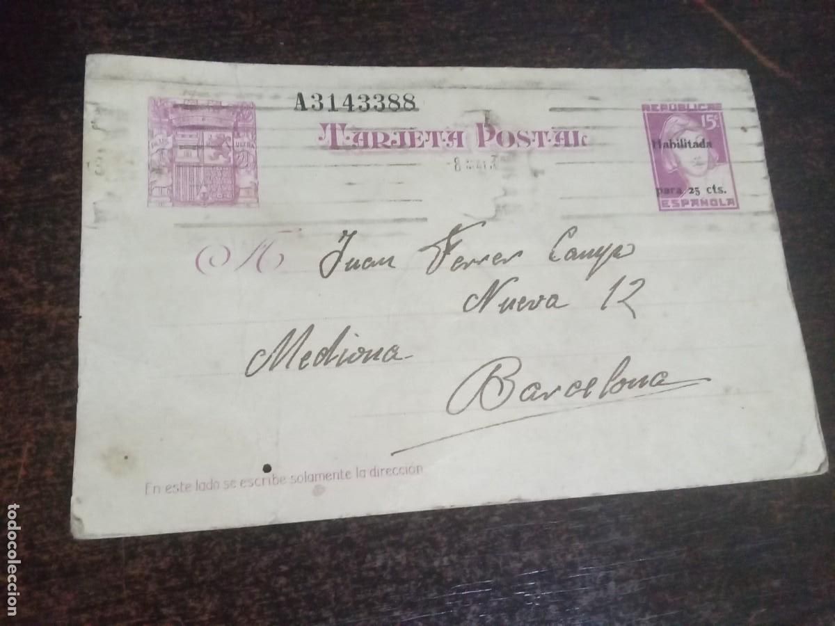 Postkarten: Mediona.Tarjeta postal del 1939.