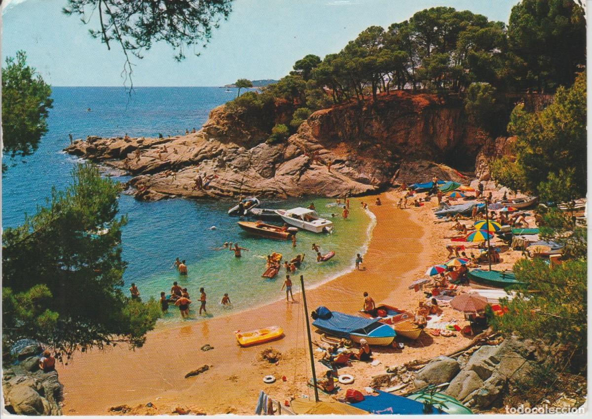 Postales: (2031) PLAYA DE ARO. COSTA BRAVA. CALA SA COVA ... ESQUINAS ROZADAS