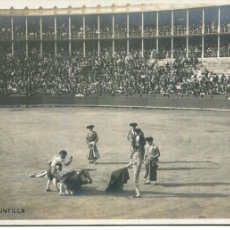 Postales: BARCELONETA-PLAZA TOROS EL TORIN-LA PUNTILLA-FOTOGRÁFICA- LB (BARTRINA) Nº 9- AÑO 1905- MUY RARA