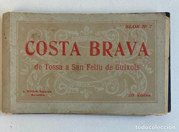 Postales: BLOK COSTA BRAVA, DE TOSSA A SAN FELIU DE GUIXOLS - COMPLETO