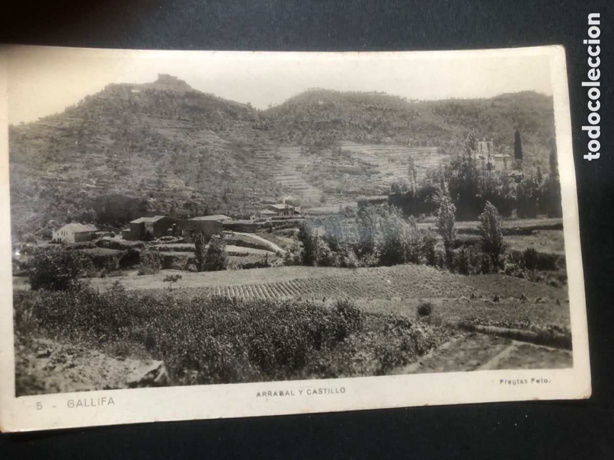 Postales: POSTAL GALLIFA ARRABAL Y CASTILLO FOTO FREYTAS SIN CIRCULAR
