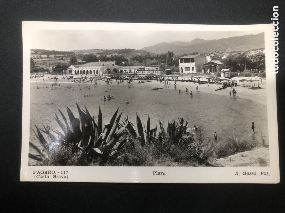 Postales: POSTAL S'AGARO 117 PLAYA FOTO GASSO SIN CIRCULAR