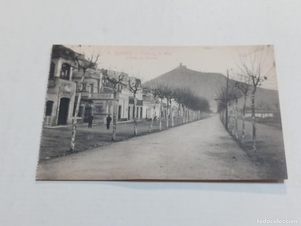 Postales: LA SELVA - POSTAL BLANES - PASSEIG DE MAR - Foto 1