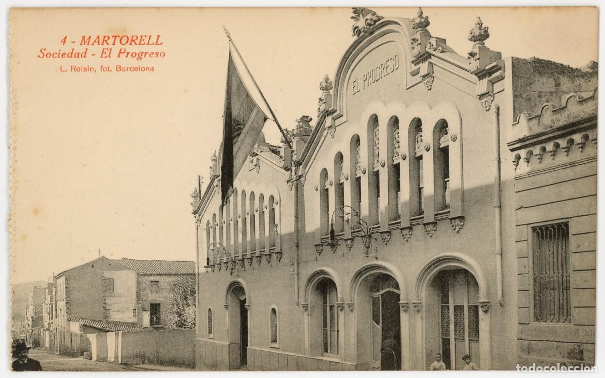 Postales: a08973 Martorell Sociedad El Progreso Roisin N&ordm;4 sc - Foto 1