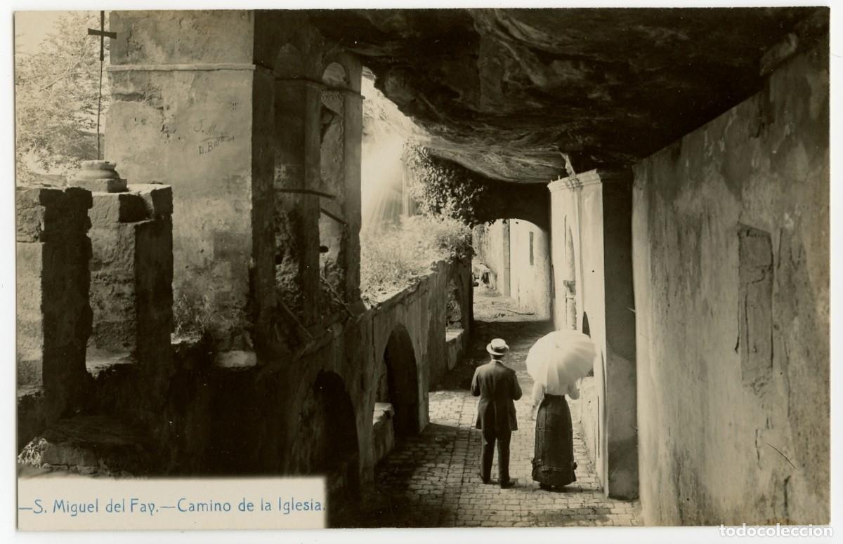 Cartoline: a08988 Sant Miquel Del Fai Camino De La Iglesia Fabert Fotografica sc