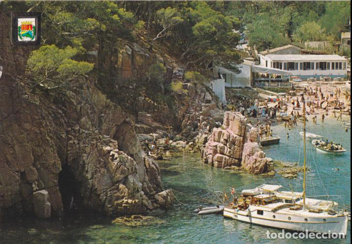 Postales: AIGUA BLAVA (COSTA BRAVA) PLAYA Y ROCAS &ndash; ESCUDO DE ORO N&ordm;2914 &ndash; EDITADA EN 1967 - S/C