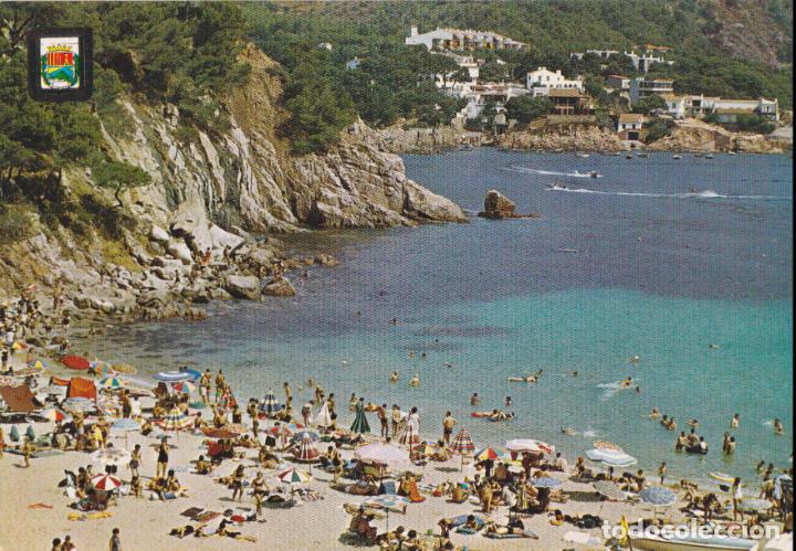 Postales: AIGUA BLAVA (COSTA BRAVA) AL FONDO FORNELLS &ndash; ESCUDO DE ORO N&ordm;2912 &ndash; EDITADA EN 1967 - S/C