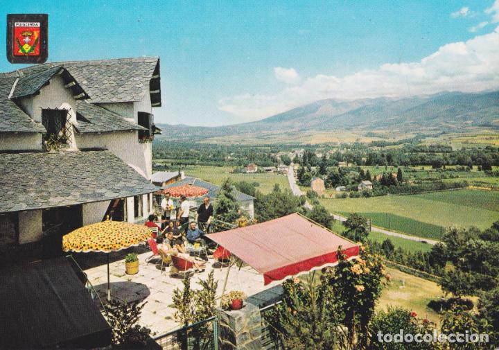 Postales: PUIGCERDA, DETALLE, BOURG MADAME AL FONDO &ndash; SOBERANAS 42 &ndash; CIRCULADA