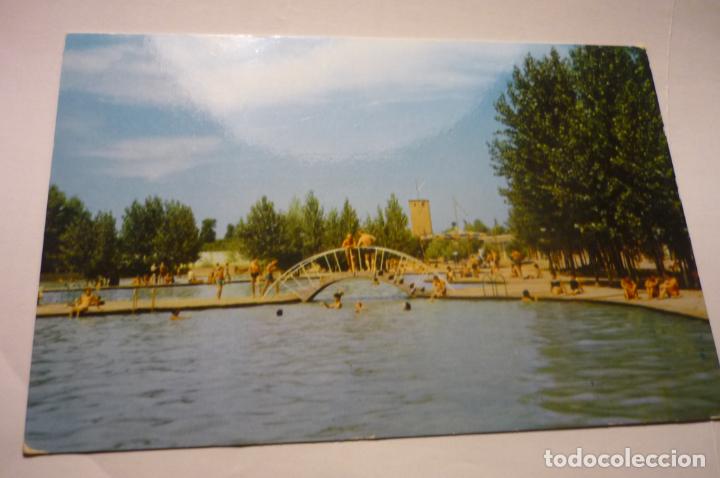 Postales: POSTAL LERIDA PISCINAS MUNICIPALES ESCRITA