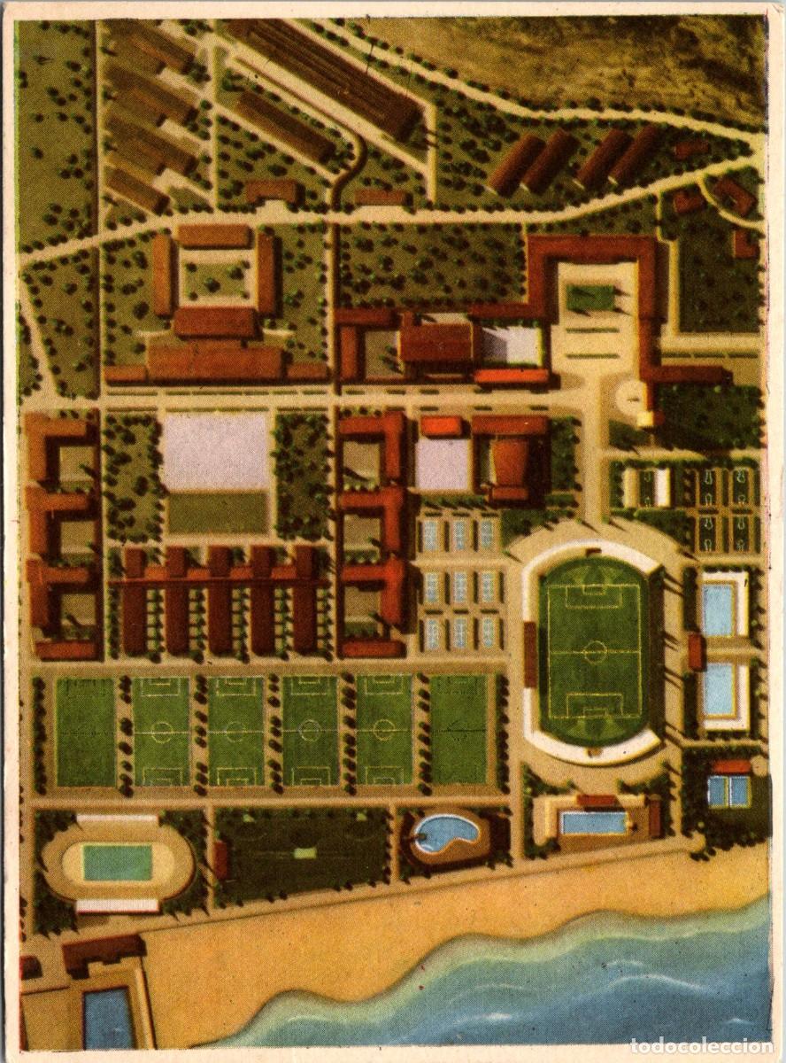 Postales: Universidad Laboral de Tarragona - Edicolor - 148x108mm - Campos de F&uacute;tbol