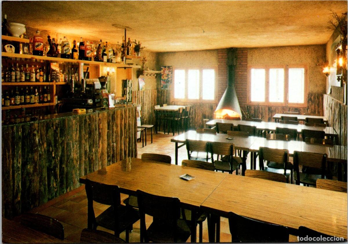 Cartoline: Fumanya (Alt Bergad&agrave;) - Bar La Brasa - Complexe de Colonies d'Estiu i Refugi - Sello Establecimiento