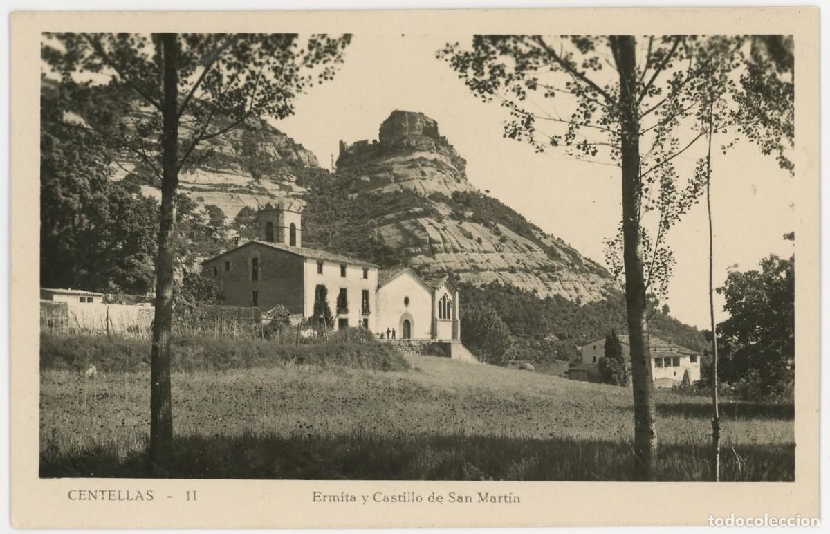 Cartoline: a09077 Centelles Ermita Y Castillo De San Martin N&ordm;11 escrita fotografica