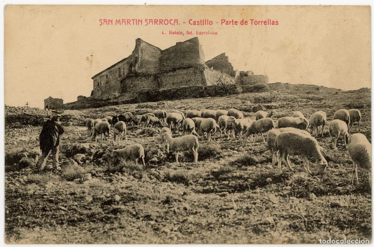 Postkarten: a09119 Sant Marti Sarroca Castillo Parte De Torrellas Roisin sc