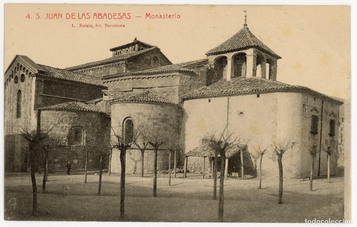 Cartoline: a09120 Sant Joan De Les Abadeses Monasterio Roisin N&ordm;4 sc