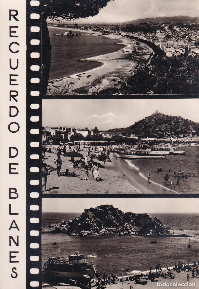 Postales: RECUERDO DE BLANES - Foto 1