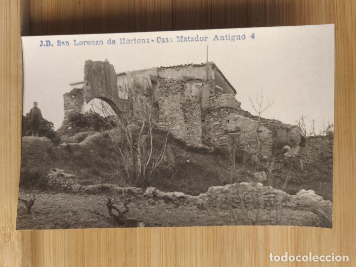 Cartoline: SANT LLOREN&Ccedil; D'HORTONS-SAN LORENZO DE HORTONS-J.B. 4-FOTOGRAFICA-POSTAL ANTIGUA-(106.318)