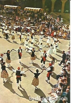 Postkarten: POSTAL A COLOR SERIE II NUM 5016 DANZAS Y BAILES REGIONALES DE ESPA&Ntilde;A CATALU&Ntilde;A LA SARDANA 1960