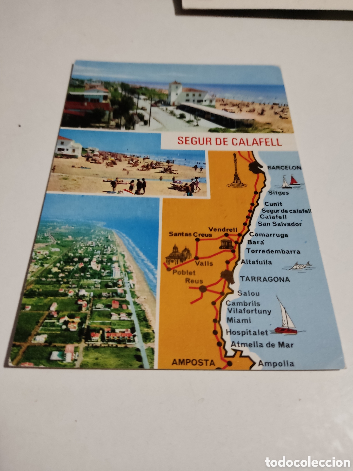 Postales: Postal segur de Calafell