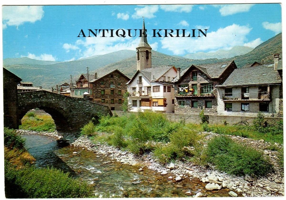 Postales: ESTERRI DE ANEU N&ordm; 71 PTE. ROMANICO , RIO NOGUERA PALLARESA / EDI. SICILIA / SIN CIRCULAR