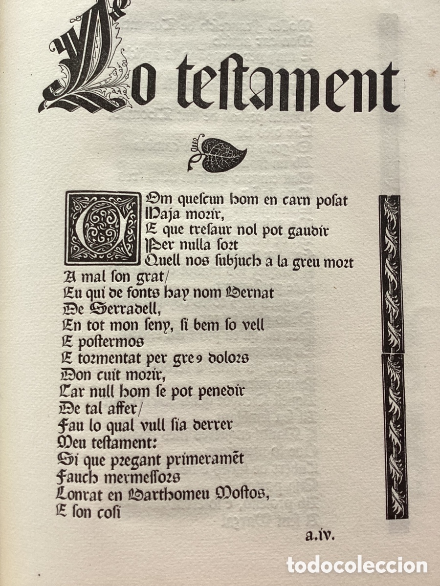Postales: Testament den Bernat Serradell de Vich - Foto 4