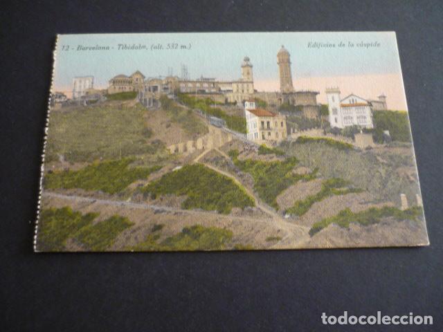 Postales: BARCELONA TIBIDABO EDIFICIOS DE LA CUSPIDE - Foto 1