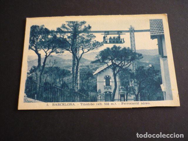 Postales: BARCELONA TIBIDABO FERROCARRIL AEREO - Foto 1