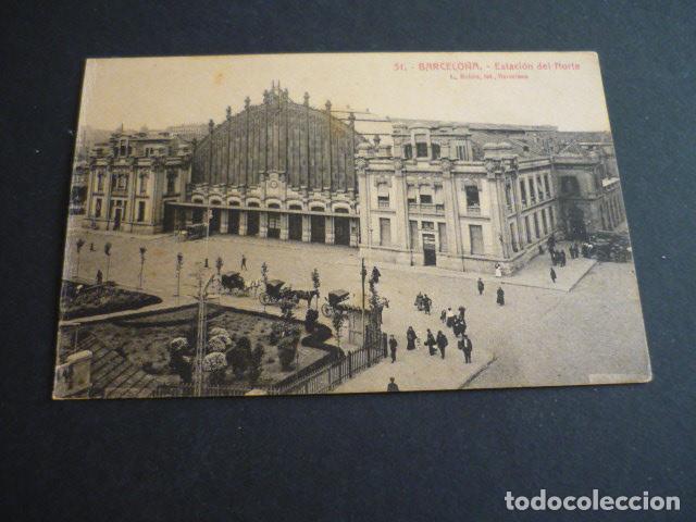 Postales: BARCELONA ESTACION DEL NORTE - Foto 1