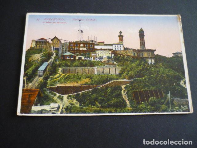 Postales: BARCELONA TIBIDABO CUSPIDE - Foto 1