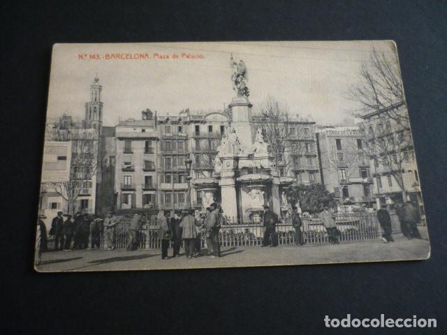 Postales: BARCELONA PLAZA DE PALACIO - Foto 1