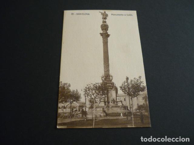 Postales: BARCELONA MONUMENTO A COLON - Foto 1