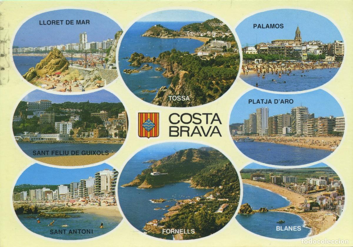 Postales: N&ordm; GE 4046 m-Costa Brava. Diversos aspectos. ED. PIC