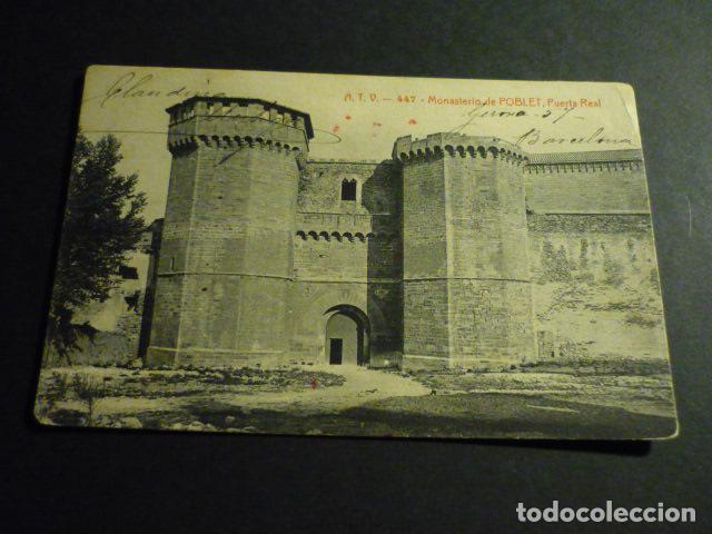 Postales: MONASTERIO DE POBLET TARRAGONA - Foto 1