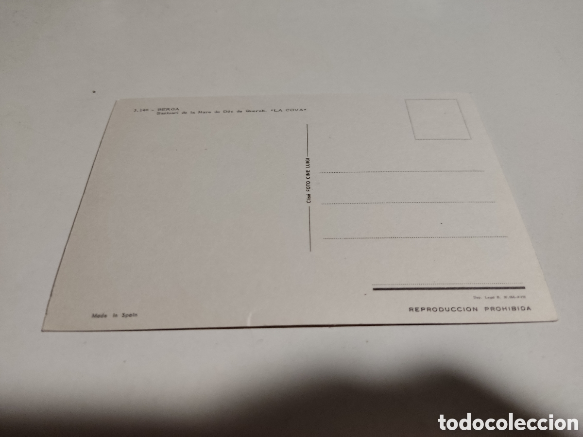 Postales: Postal Berga santuario - Foto 2