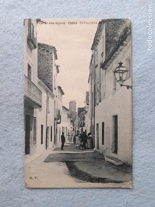 Postales: Carrer d&acute;es Socors. Tossa. - Foto 1