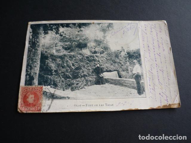 Postales: OLOT GERONA FONT DE LAS TRIAS - Foto 1