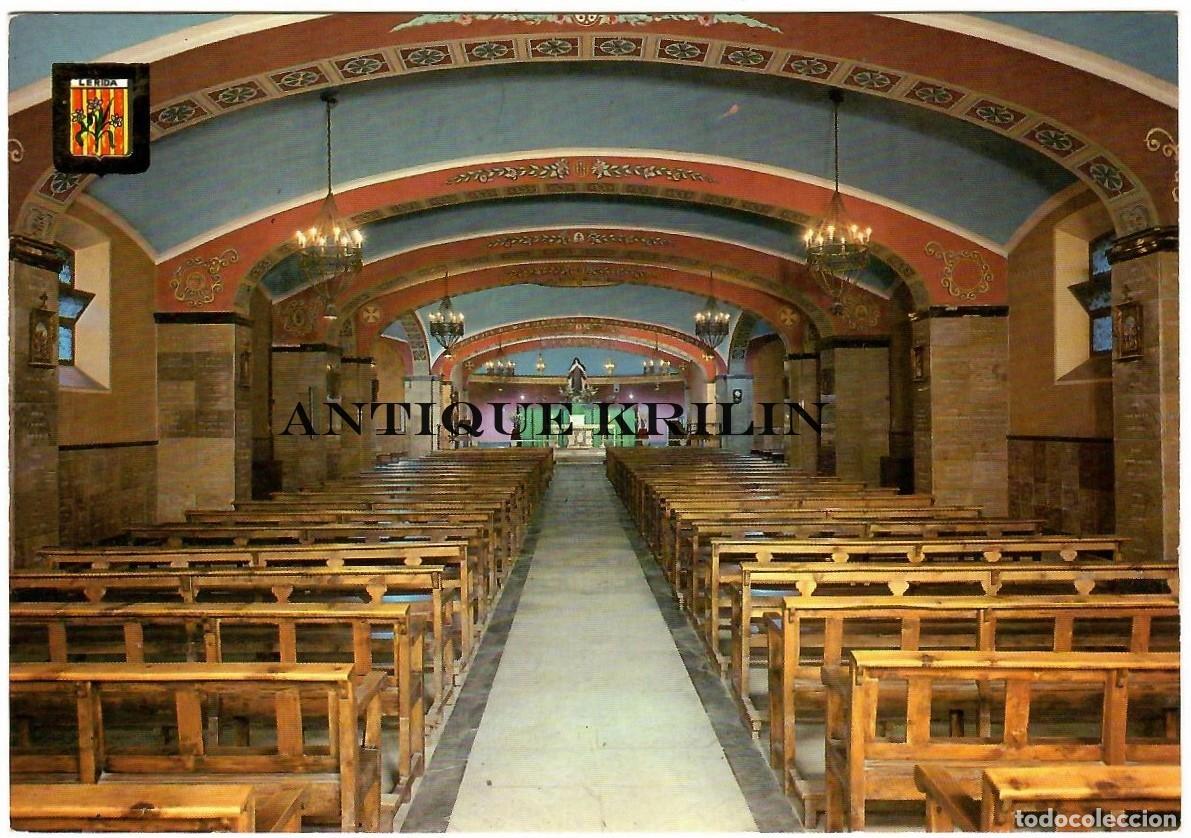 Postales: LERIDA N&ordm; 4813 SANTUARIO SANTA TERESITA DEL NI&Ntilde;O JESUS / CRIPTA / ESCUDO DE ORO / SIN CIRCULAR