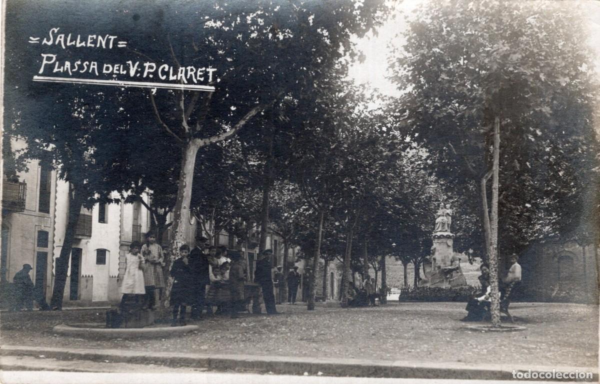 Postales: SALLENT. PLASSA DEL V.P. CLARET - Foto 1