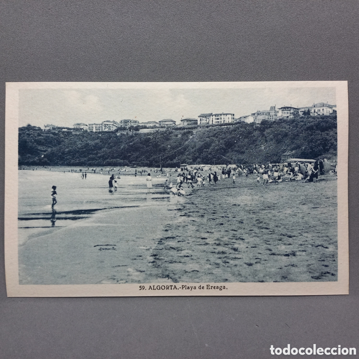 Postales: ALGORTA. Lucien Roisin. 59. Playa de Ereaga - Foto 1