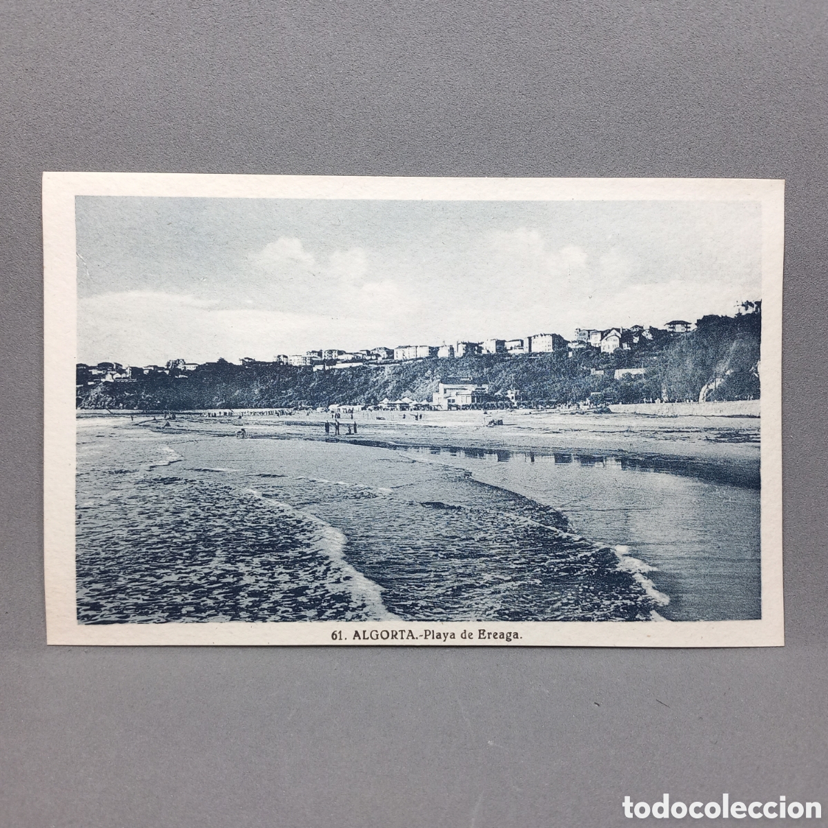 Postales: ALGORTA. Lucien Roisin. 61. Playa de Ereaga - Foto 1