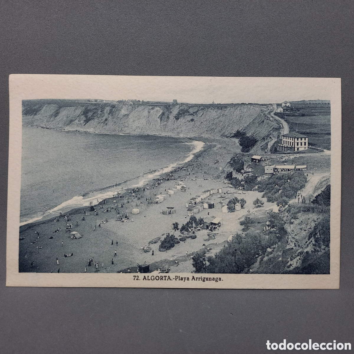 Postales: ALGORTA. Lucien Roisin. 72. Playa Arrigunaga - Foto 1