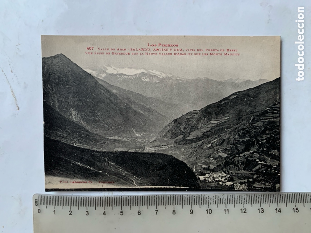 Postales: POSTAL. PIRINEOS. VALLE DE ARAN. SALARDU, ARTIAS Y UNA. VISTS DEL PUERTA DE BERET.