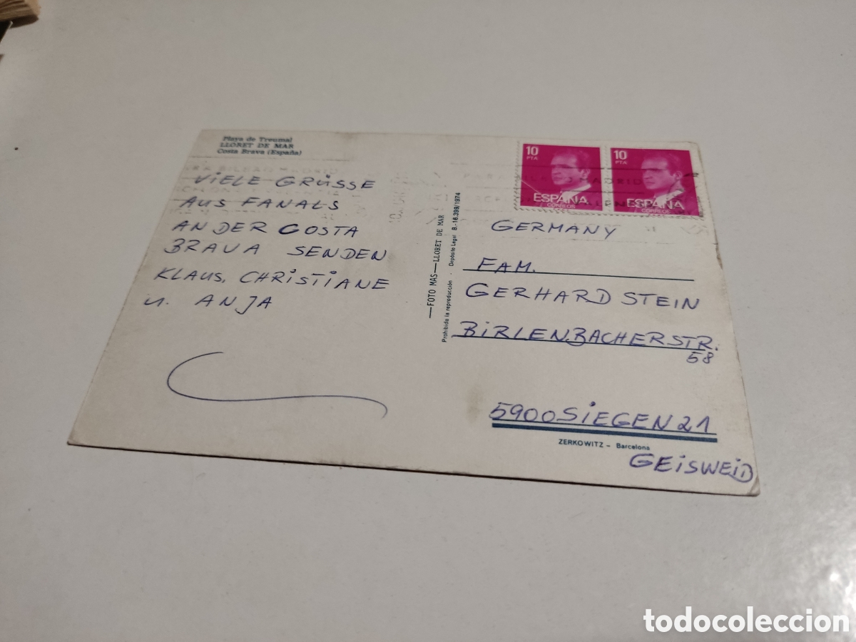 Postales: Postal Lloret de Mar - Foto 2